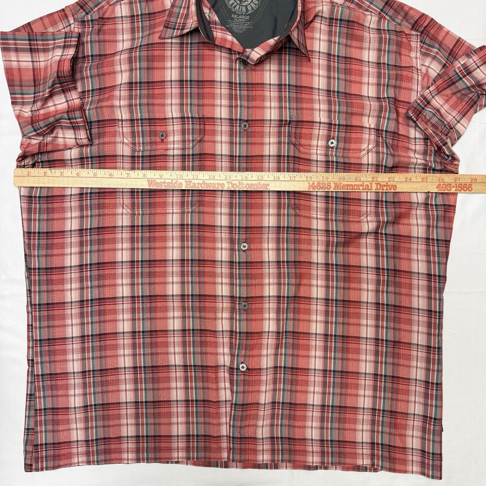 Kuhl Men's 2XL Shirt Button Up Short Sleeve Metal Buttons Born In The Mountains - Picture 4 of 9